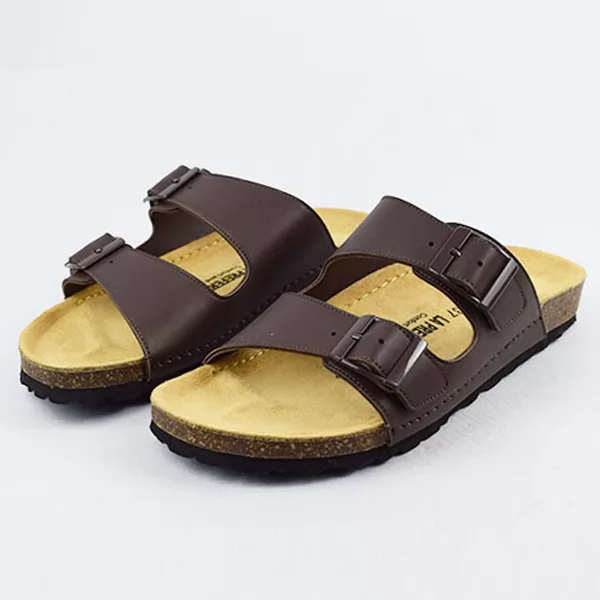 Sandales pour femme 203-1 Marron .......... sandale médicale femme confortable Maroc